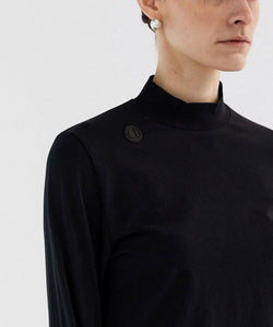 Anell Golf  Slim Air Turtleneck - Black