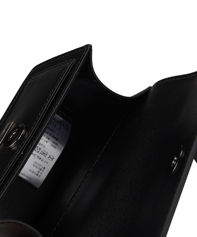 Anell Golf Flap Belt Bag - Black