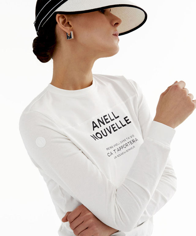 Anell Golf  Graphic Light T-shirt - Ivory