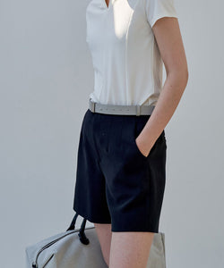 Anell Golf Flexi Flat Shorts - Basic Black