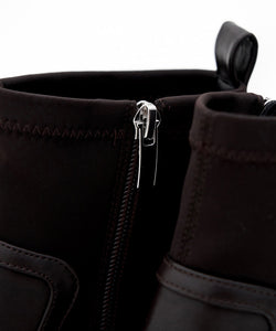 Anell Golf Ankle Spandex Buckle Boots - Brown