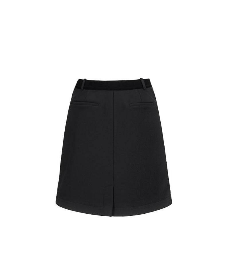 Anell Golf Warming Duck Down Skirt - Charcoal