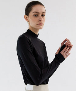 Anell Golf  Slim Air Turtleneck - Black