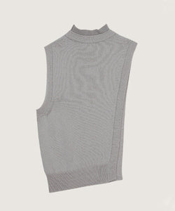 Anell Golf Slit Vest - Cream Ivory