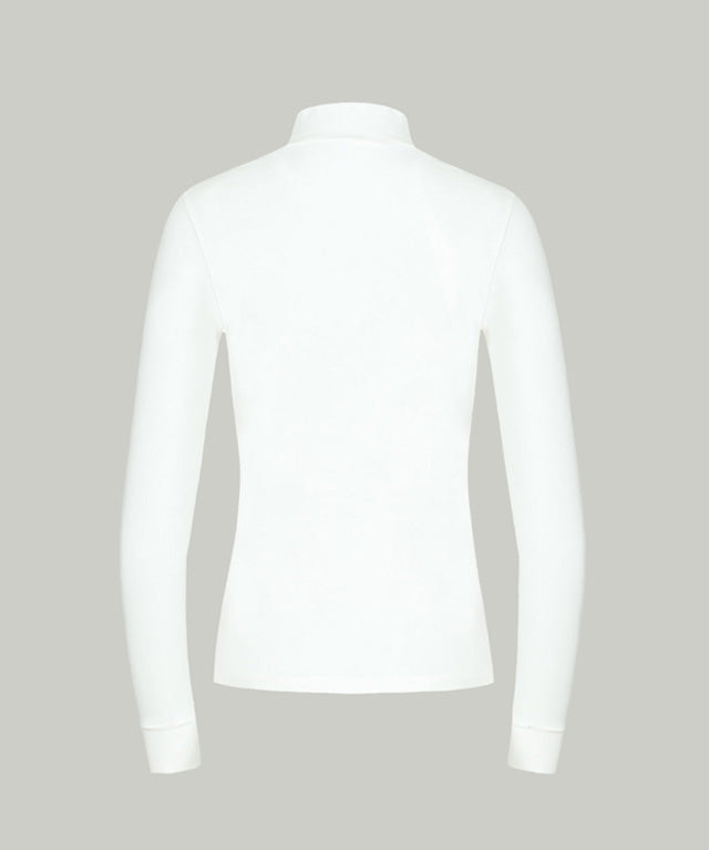 Anell Golf  Slim Air Turtleneck - White