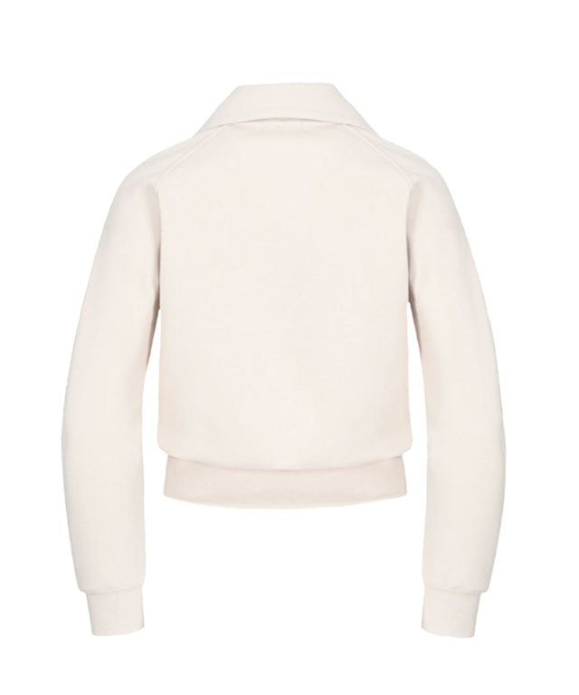 Anell Golf  Airy Round Half Zip-Up - Cream