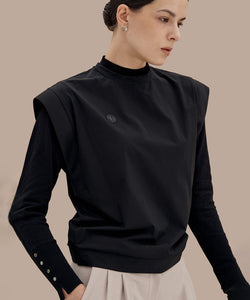 Anell Golf Layer Wind Vest - Black