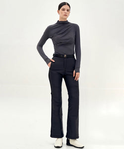 Anell Golf Soft Stretch Top - Charcoal