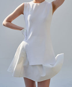 Anell Golf Airy Skirt - White