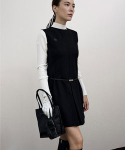 Anell Golf Heritage Mini Belt - Black