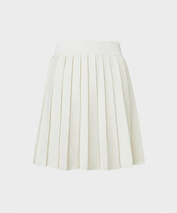 Anell Golf French Wool Skirt - Cream