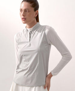 Anell Golf Coolness Mesh Polar Top - White