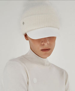 Anell Golf Classic Band Visor - White