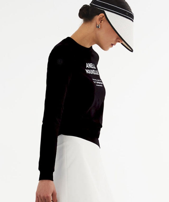 Anell Golf  Graphic Light T-shirt - Black