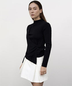Anell Golf Clea Tuck Skirt - White
