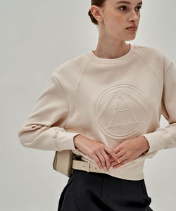 Anell Golf Comfort Paris Sweatshirt - Pink Beige