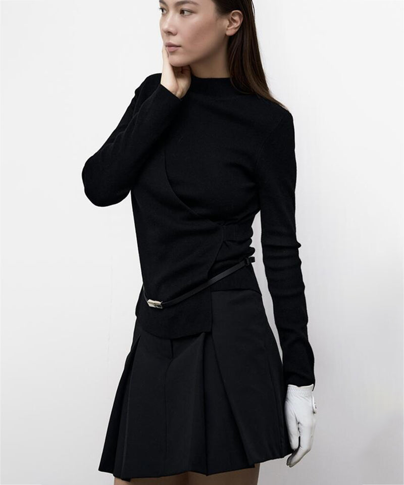 Anell Golf Clea Chin Skirt - Black