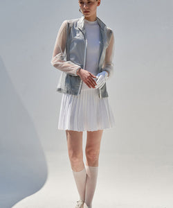 Anell Golf Airy Mesh Cool Jumper - Gray