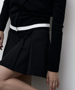 Anell Golf Clea Chin Skirt - Black