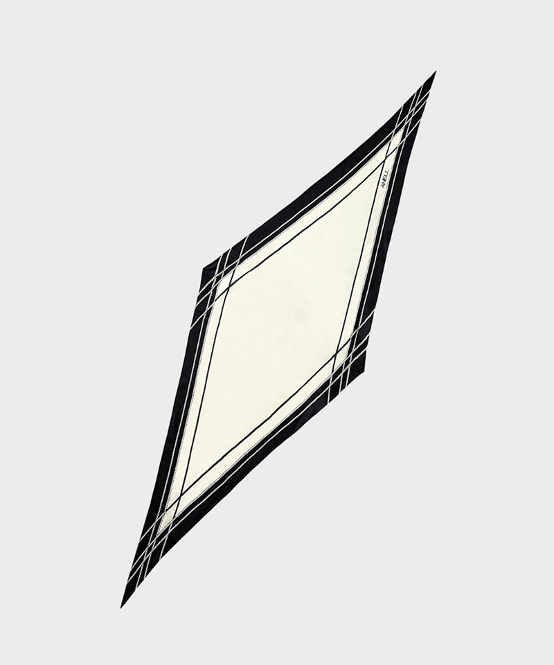 Anell Golf Mu Silk Scarf - Black