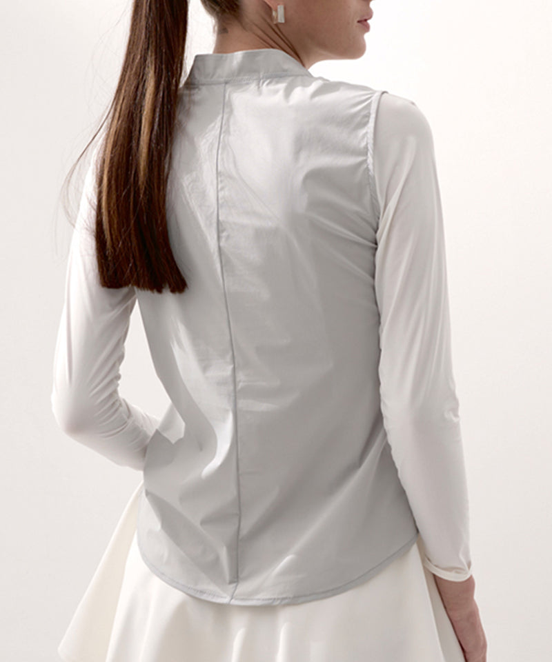 Anell Golf Coolness Mesh Polar Top - White