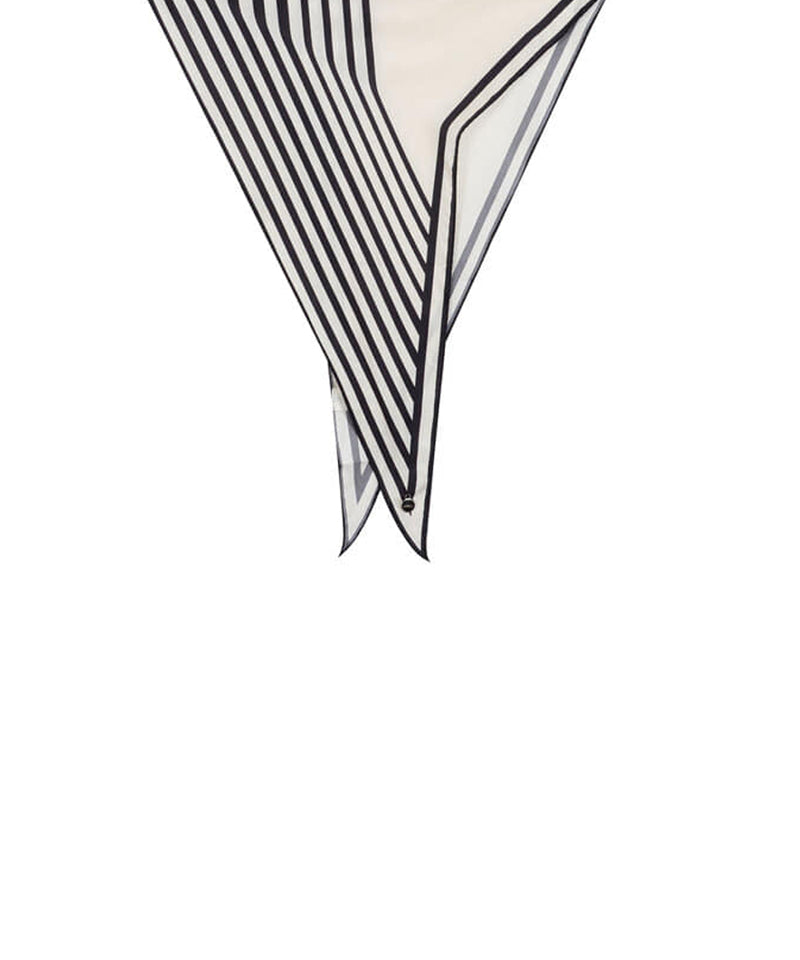 Anell Golf Paris Silk Scarf - Cream