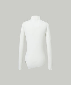 Anell Golf French Warm Knit Top - Ivory