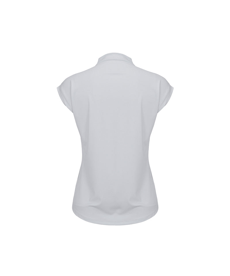 Anell Golf Sleeveless Cool Soft Top - Light Gray