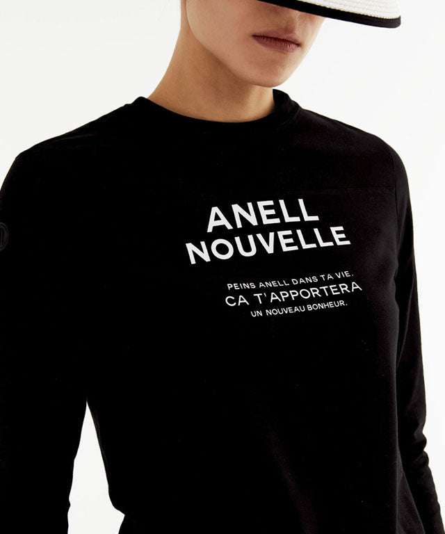 Anell Golf  Graphic Light T-shirt - Black