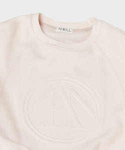 Anell Golf Comfort Paris Sweatshirt - Pink Beige