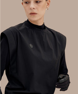 Anell Golf Layer Wind Vest - Black