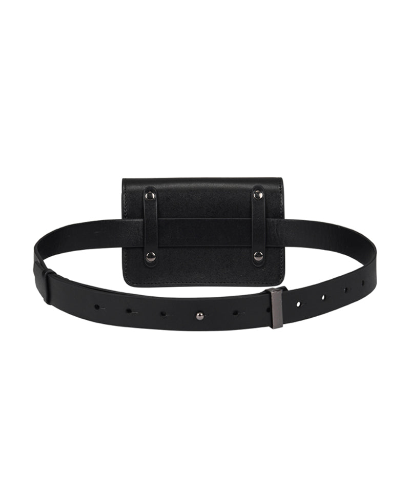 Anell Golf Flap Belt Bag - Black