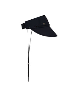 Anell Golf Layer String Visor - Black