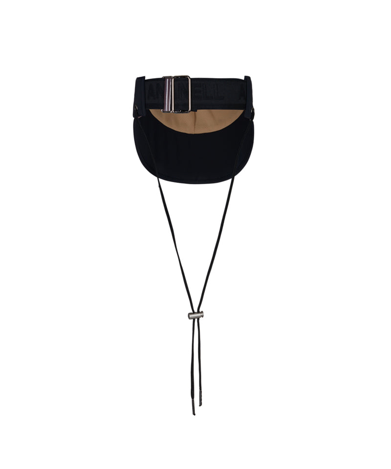 Anell Golf Layer String Visor - Black
