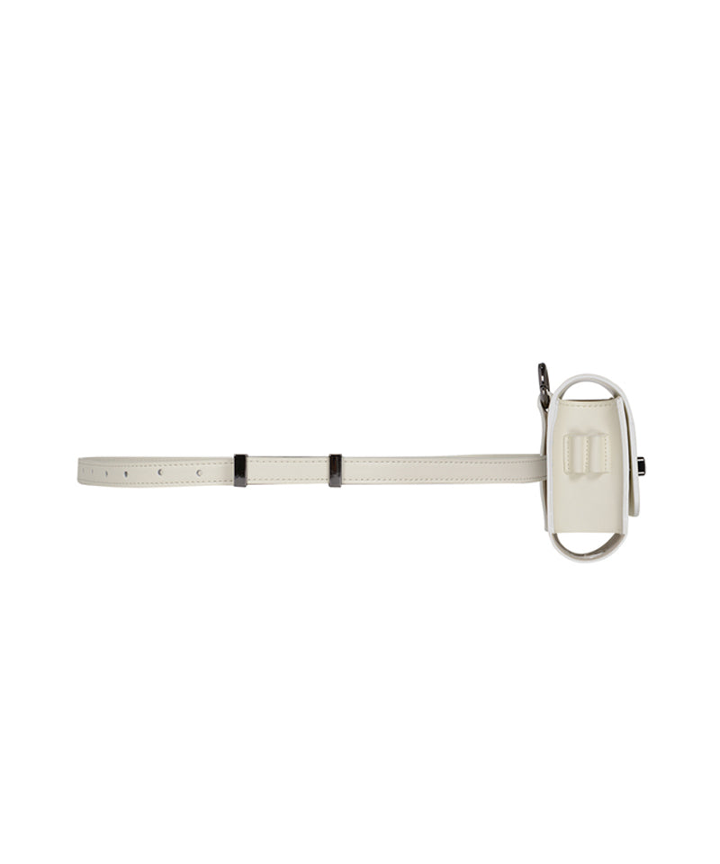 Anell Golf Compact Two-Ball Belt Bag - Cream