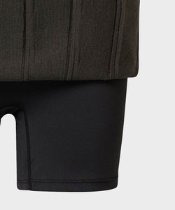 Anell Golf French Wool Skirt - Charcoal