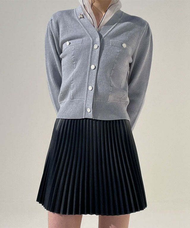 Anell Golf Bold Pleated Skirt - Royal Blue
